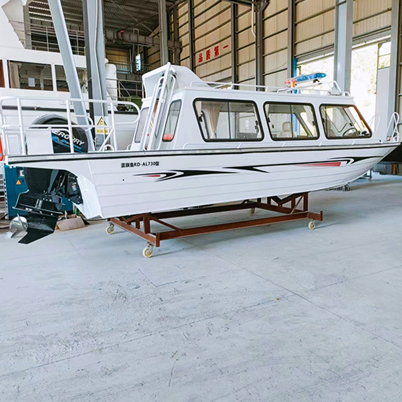 工厂定制FLIT-828铝合金公务巡逻观光全棚游艇